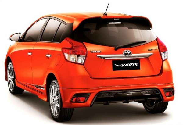 Wing Spoiler Toyota Yaris TRD 2014 – Plastik ABS (ORI)