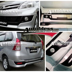 Bodykit Toyota All New Avanza TRD – Plastic ABS (Grade C)