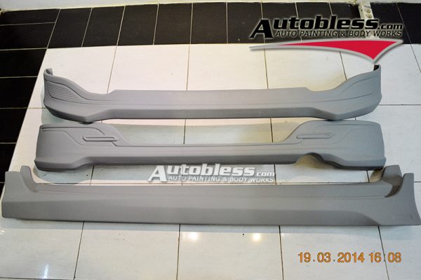 Bodykit Daihatsu Ayla X-Elegant – Plastic ABS (Grade B)