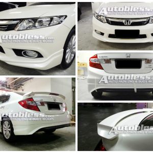 Bodykit Honda Civic Modulo 2012 – Plastic PP Injection TAIWAN (Grade S)