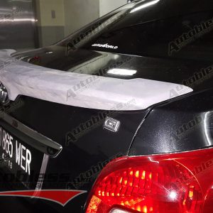Ducktail Spoiler Toyota Vios 2008-2013 TRD – Plastic ABS (Grade S) Import Taiwan