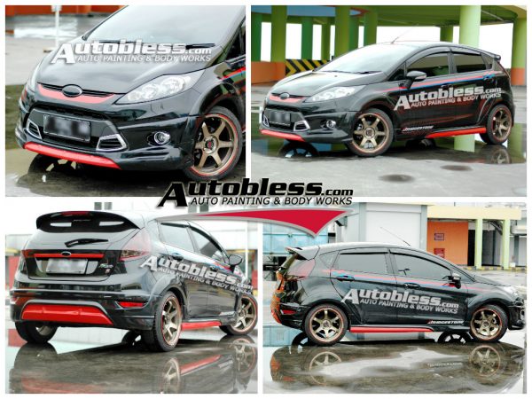Bodykit Ford Fiesta Ideo 2010-2013 – Plastic ABS Import Thailand (Grade A)