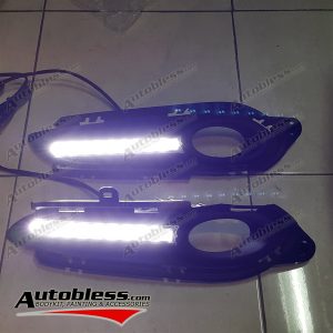 Cover Foglamp Honda HR-V + LED DRL