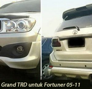 Toyota Fortuner 2005-2011 Grand TRD 2012 Style – FRP