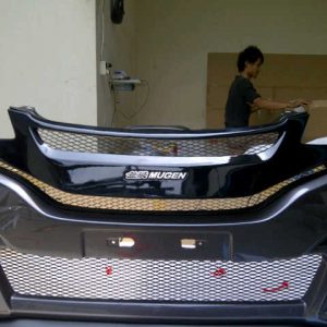 Bodykit Honda Jazz GK5 Mugen Full Bumper – Plastic PP (Grade S) Import Taiwan