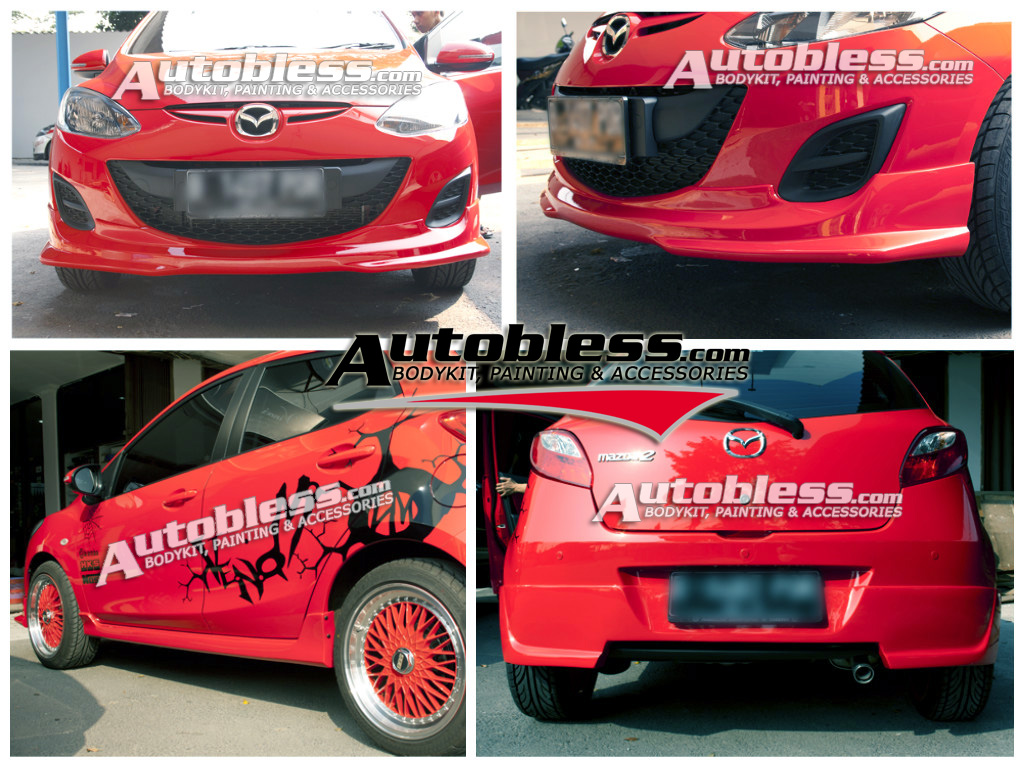 Wing Spoiler Mazda Biante Kenstyle 2012 – FRP