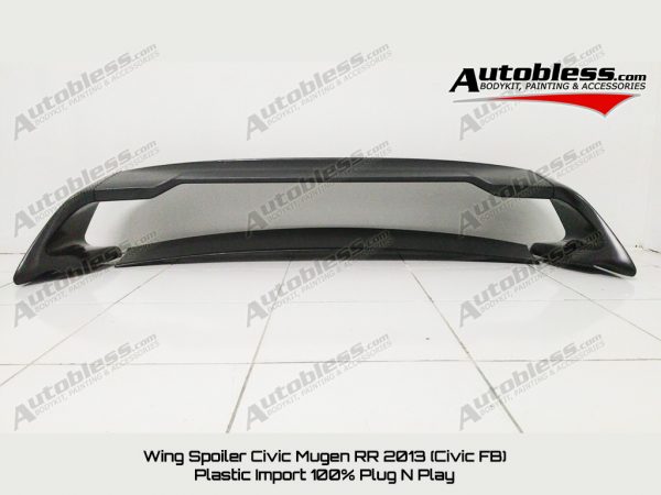 Wing Spoiler Honda Civic FB 2013 Mugen RR – Plastik ABS (Grade S) Import Taiwan