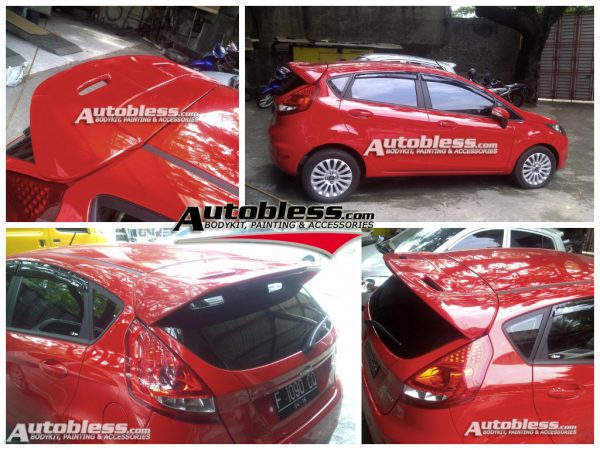 Wing Spoiler Ford Fiesta Sporty – Plastic ABS (Grade A) Import Taiwan
