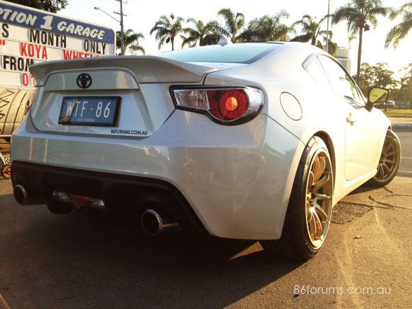 Ducktail Toyota FT86 TRD – Plastic ABS (Grade S) Import Taiwan